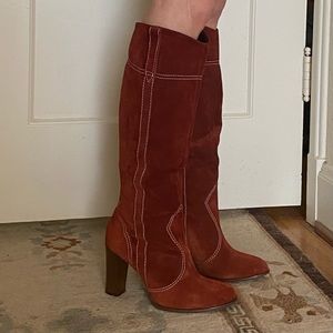 Marc Jacobs knee high western boots